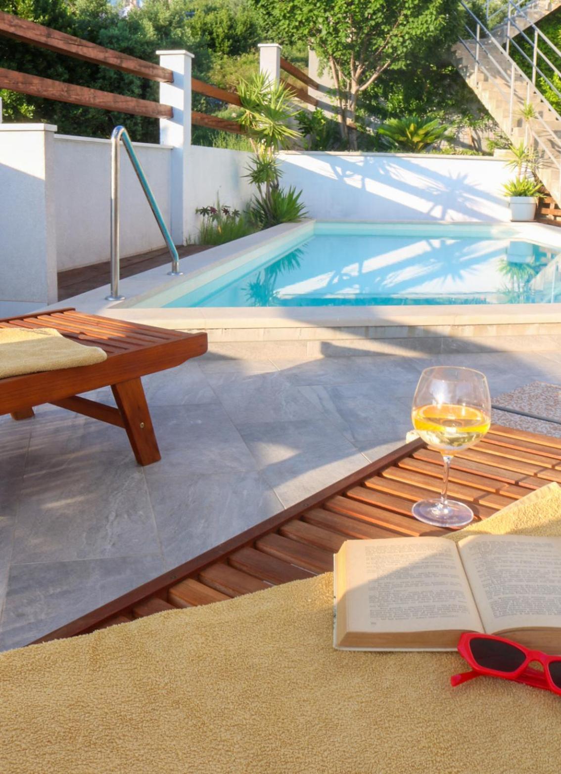 Villa My Rose With A Private Pool Mlini Exteriér fotografie