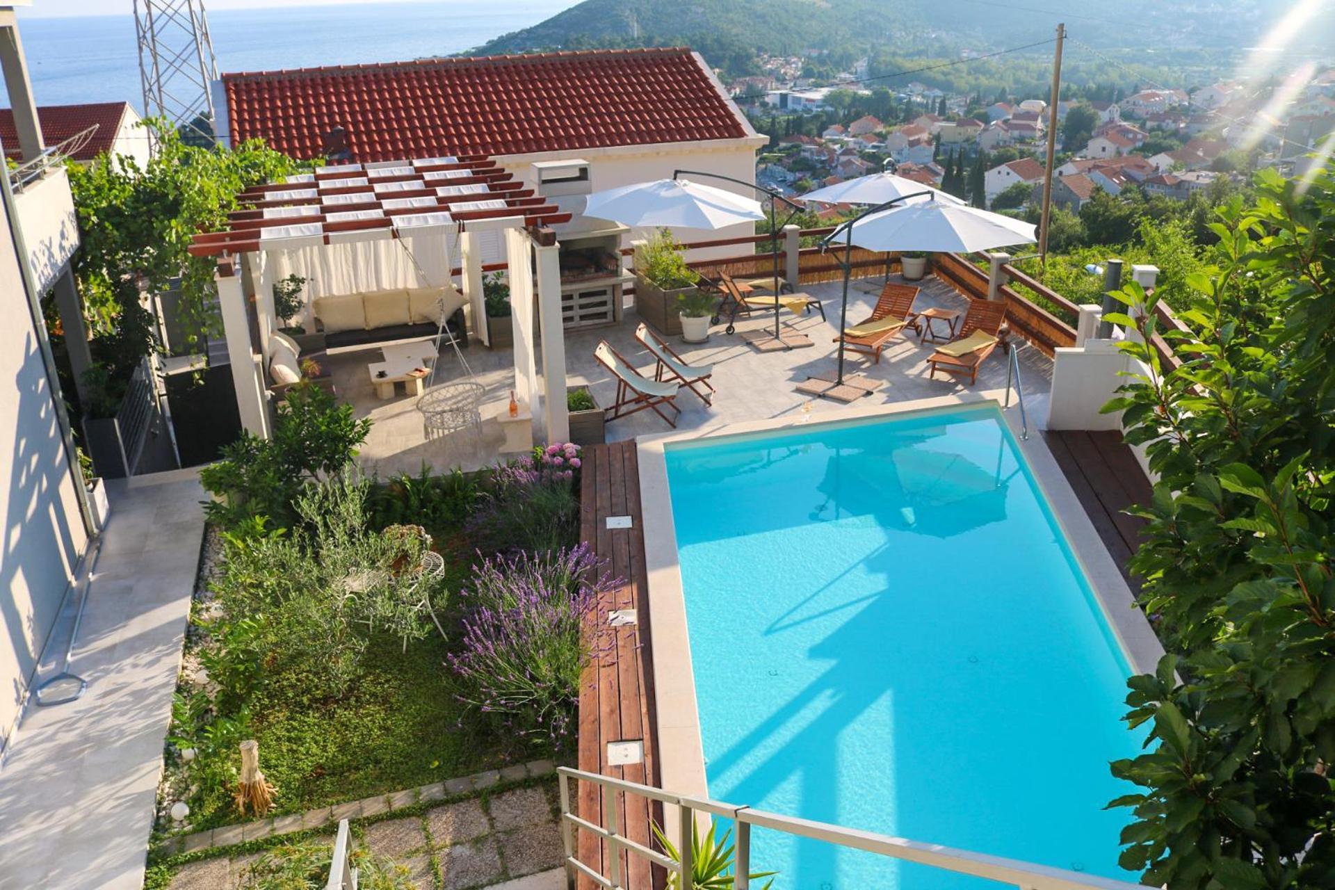 Villa My Rose With A Private Pool Mlini Exteriér fotografie